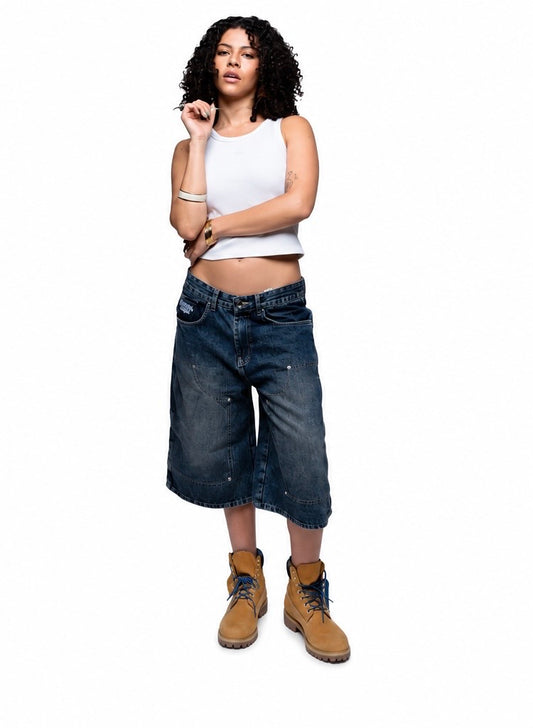 21 Carpenter blue jorts