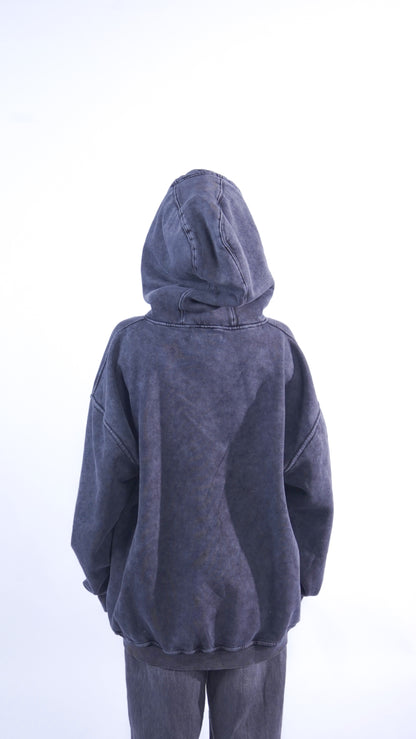 ARTIFICIAL INTELLIGENCE” Washed Ice Grey Hoodie Available Now